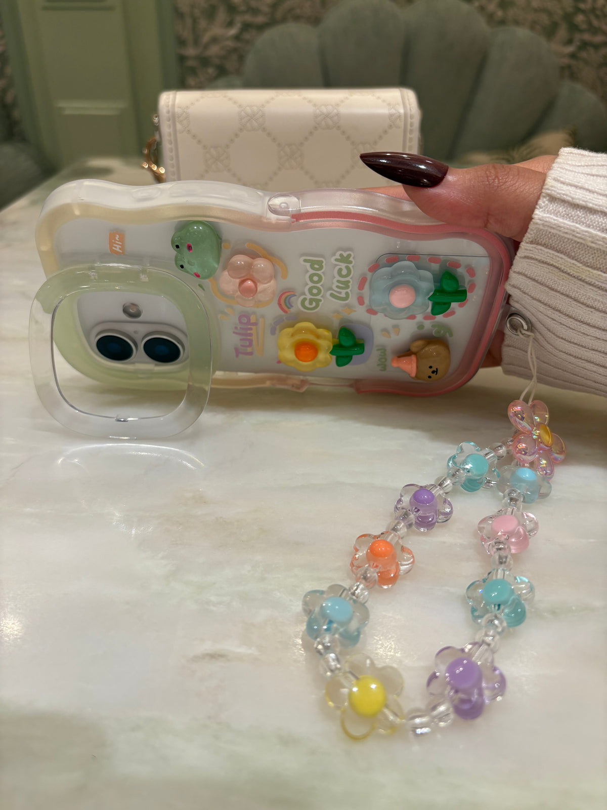 Premium Lucky Bloom Good Luck Case - Dual Stand