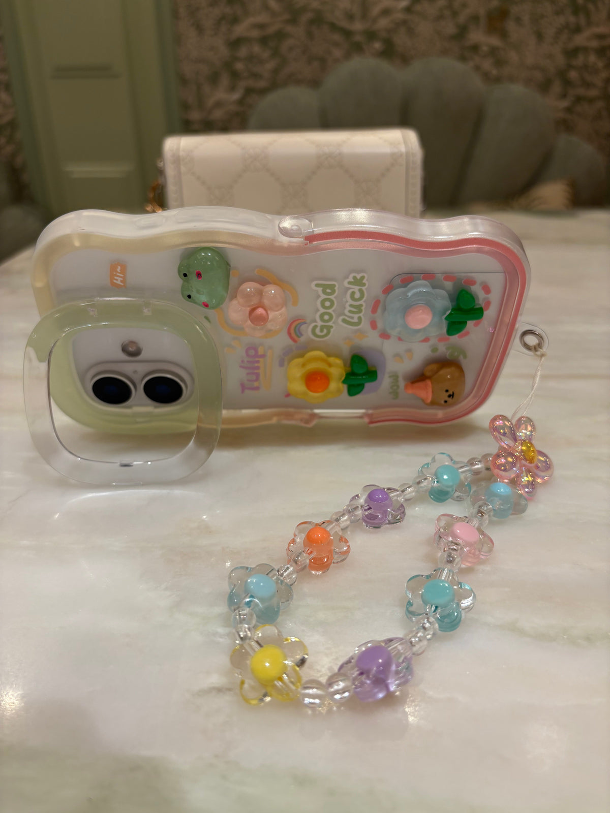 Premium Lucky Bloom Good Luck Case - Dual Stand