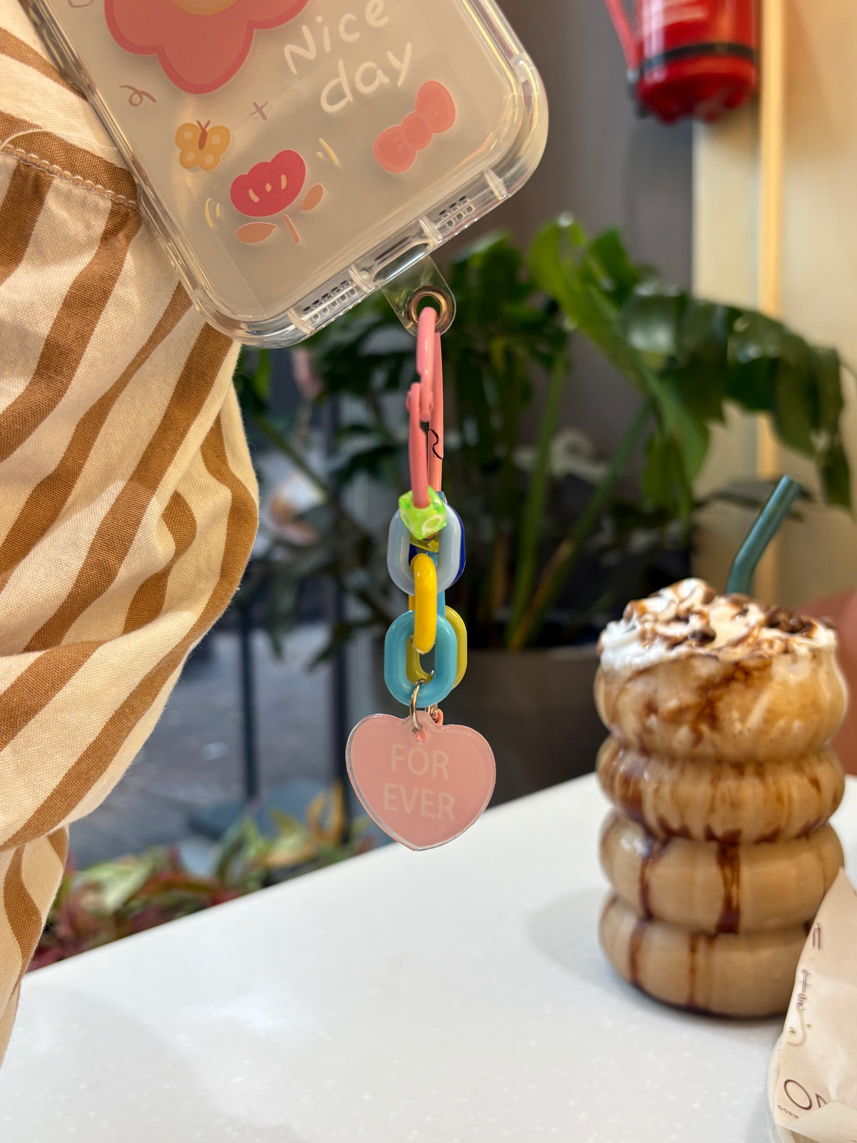 Forever Smile iPhone Case With Charm