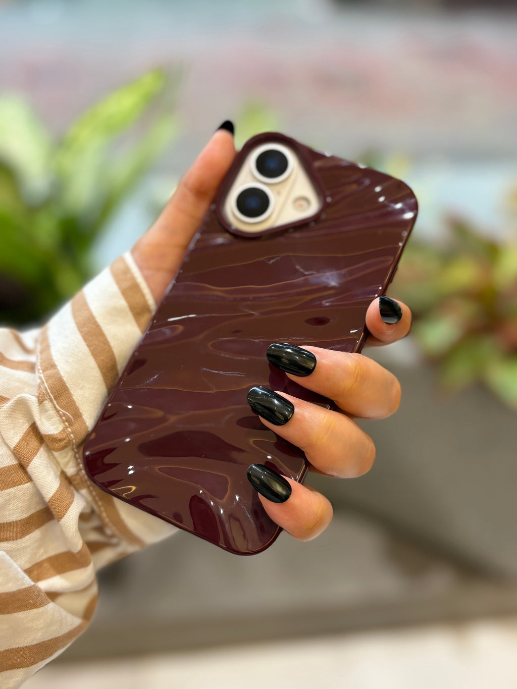 Wavy Designer Silicon Case for iPhone