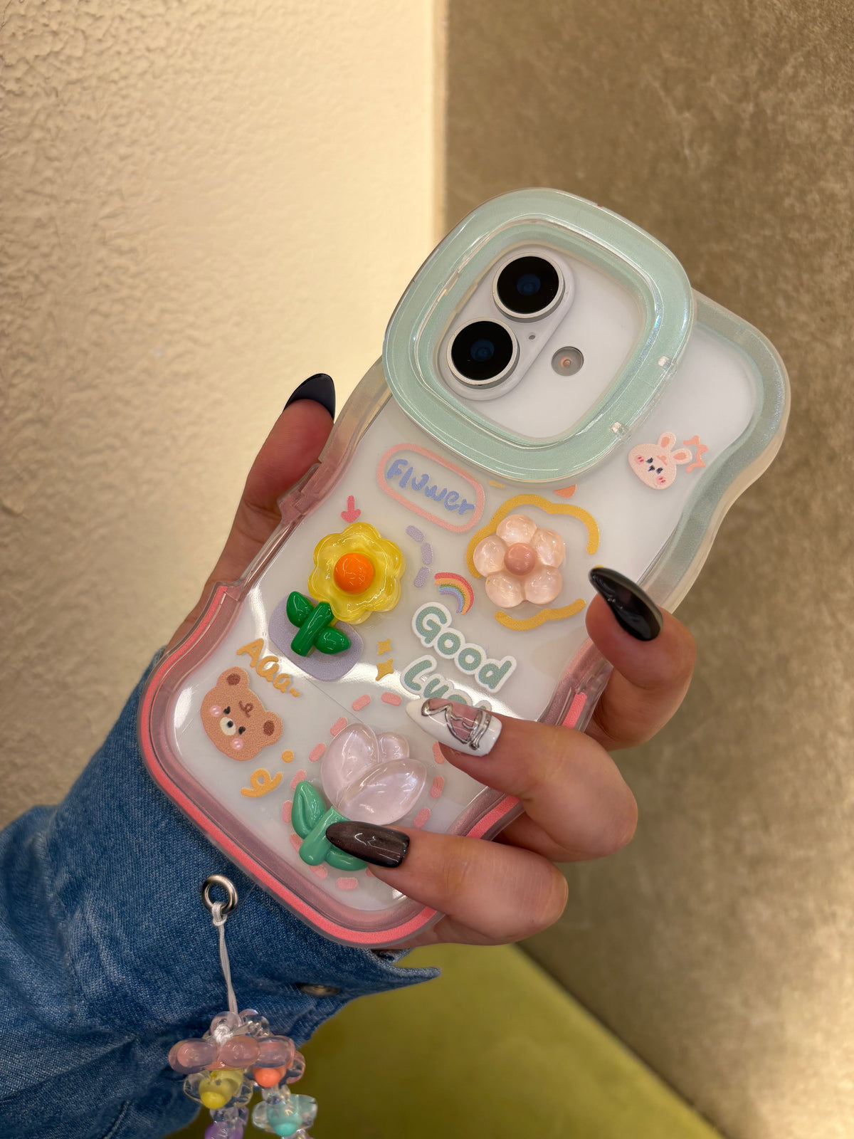 Premium Lucky Bloom Good Luck Case - Dual Stand