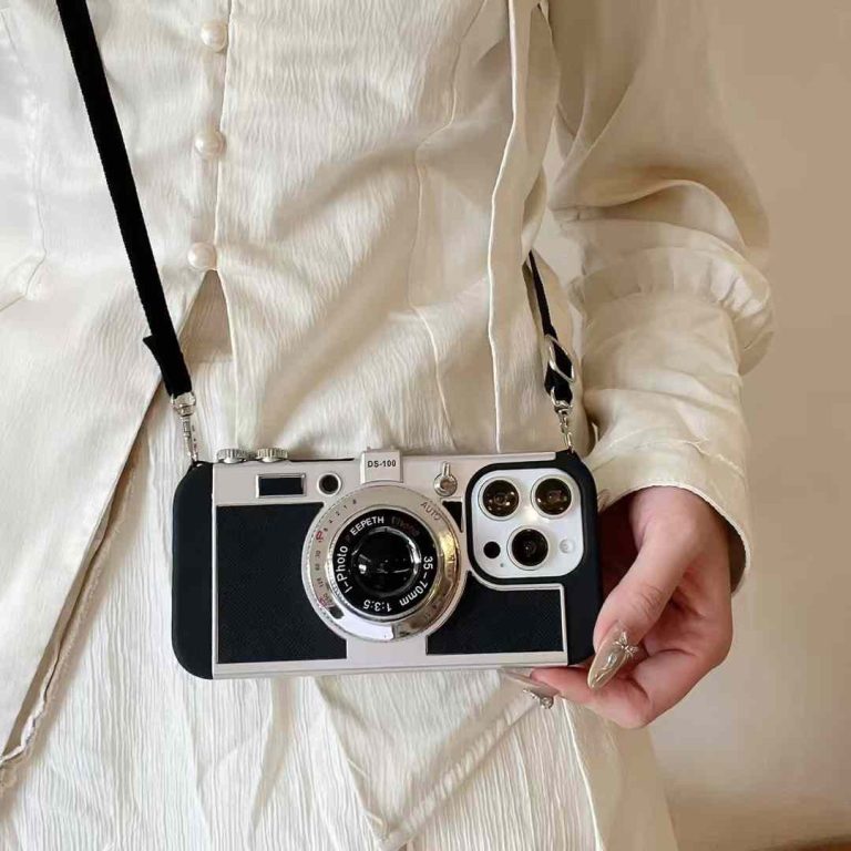 Retro Camera Phone Mobile Case  (for Men & Women)