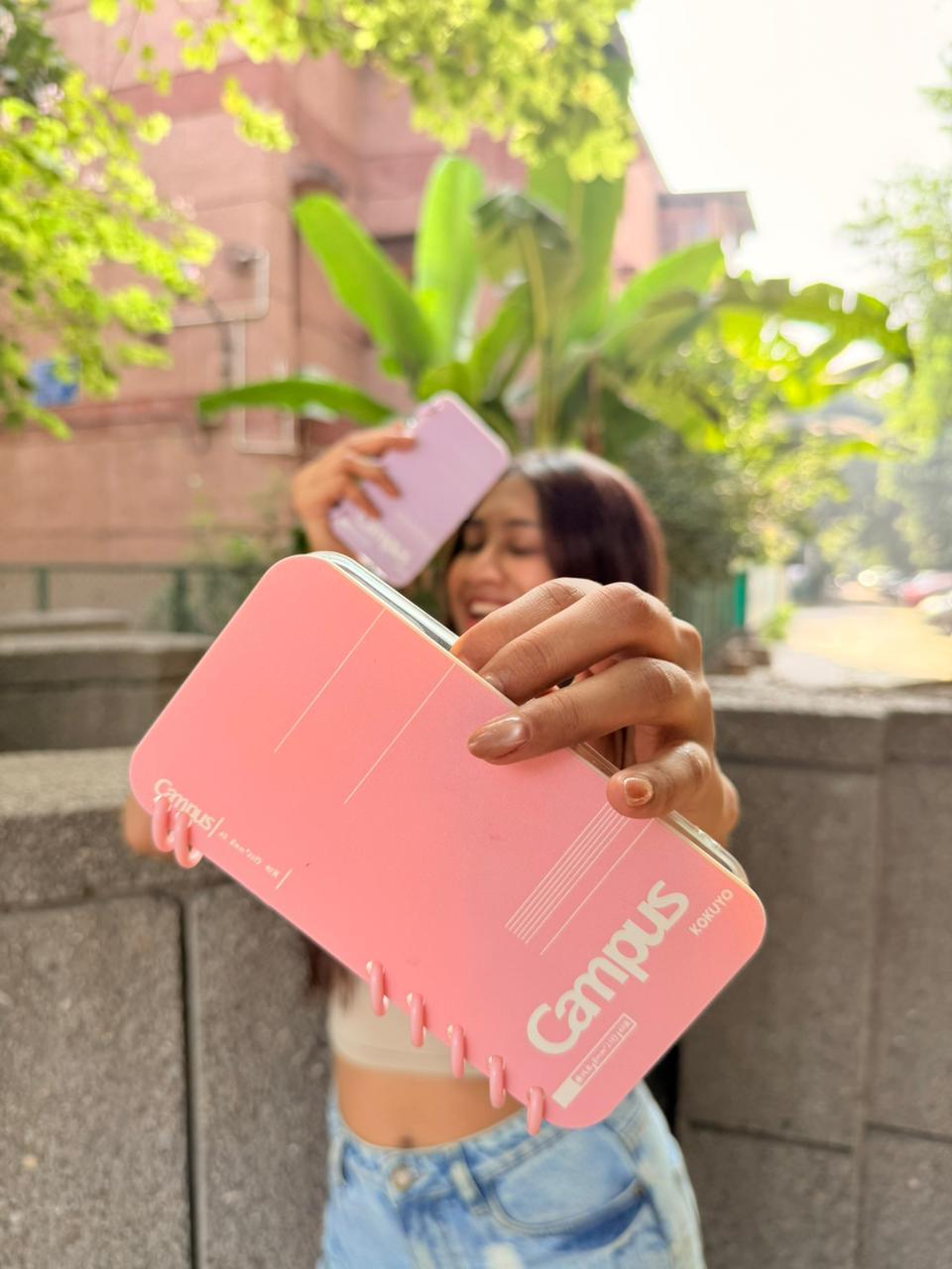 Korean Solid Color Notebook Fashion Phone Case