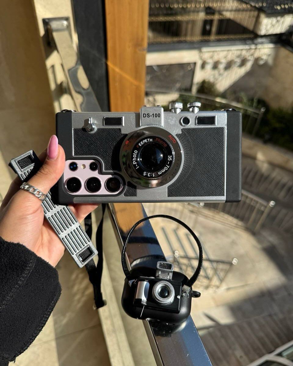 Retro Camera Phone Mobile Case  (for Men & Women)