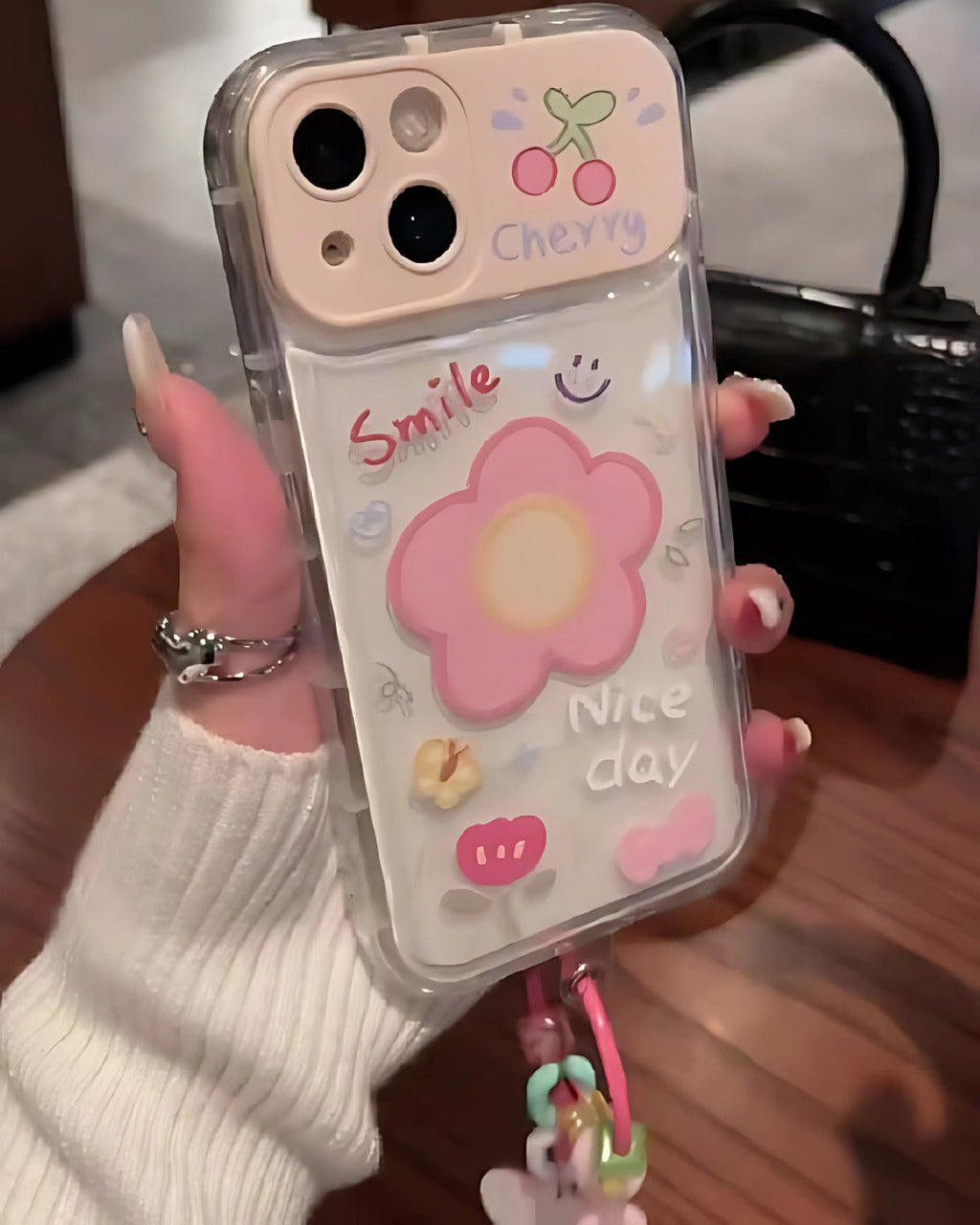 Forever Smile iPhone Case With Charm
